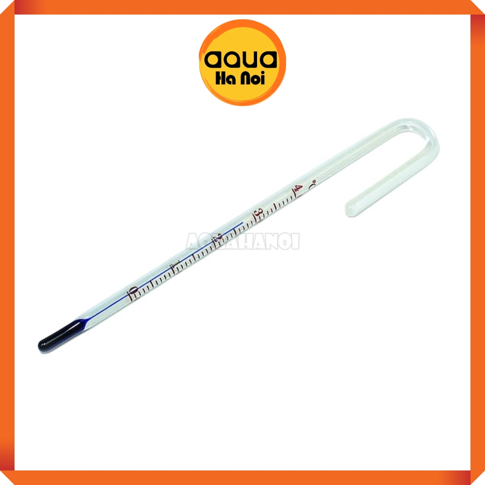 Nhiệt kế thủy ngân treo thành bể cá tép/ hồ thủy sinh YM-060