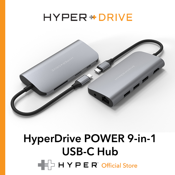 HyperDrive POWER 9-in-1 USB-C Hub –