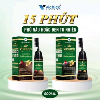 Dầu Gội Phủ Bạc Vichico chai lớn 500ml