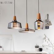 Nordic Glass Pendant Lights for Modern Indoor Decor Lighting