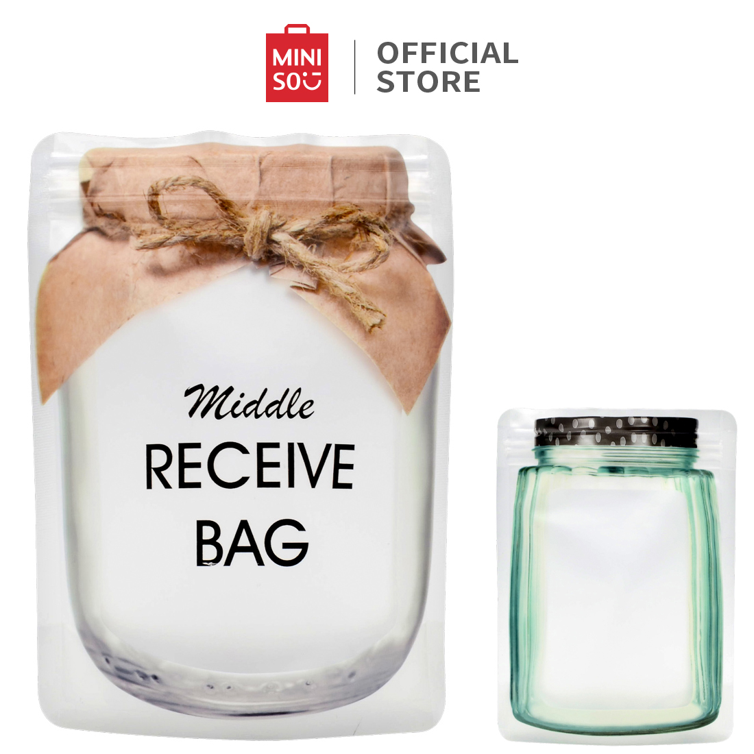 MINISO ถุงซีล ถุงสุญญากาศแบบหนา 6 ชิ้น ราคา 26 บาท*ส่งฟรี