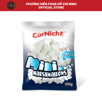 Kẹo Dẻo CorNichE Marshmallow Mini White trắng 70g - Kẹo Xốp