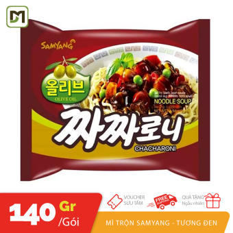 Mì cay Samyang vị tương đen trộn khô Hàn Quốc gói 140gr