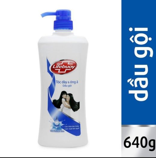 Dầu gội Lifebuoy 640g(xanh)