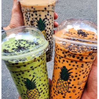 SET NGUYÊN LIỆU PHA TRÀ SỮA PHÚC LONG, THÁI XANH, THÁI ĐỎ (20-30 Ly)