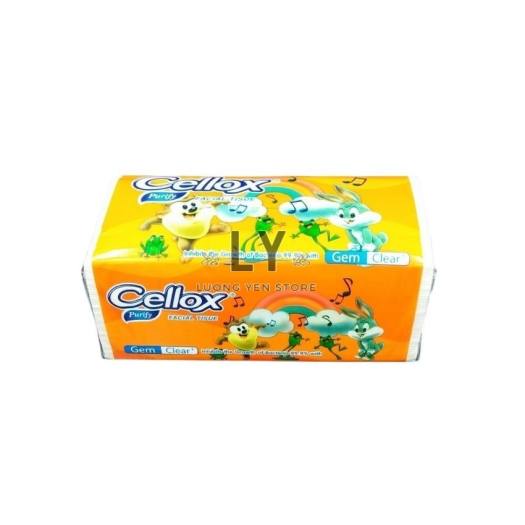 Khăn giấy rút lụa cao cấp Cellox 260 tờ 2 lớp 20*19cm hàng Thái Lan