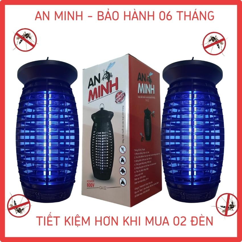 Combo 2 Đèn bắt muỗi thông minh, đèn diệt muỗi và côn trùng An Minh Model CA02, bảo hành 6 tháng, thu hút muỗi bằng ánh sáng, không hóa chất, không độc hại