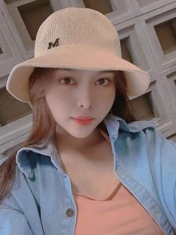 Mũ cói, nón cói chữ M vành rộng chất siêu mềm đi biển cho chị em PHONG CÁCH HÀN QUỐC TRẺ TRUNG, NĂNG ĐỘNG
