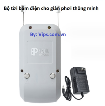 Bộ tời điện giàn phơi thông minh