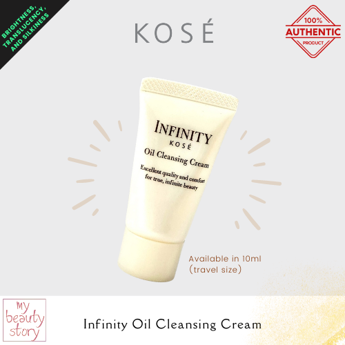 Kose Infinity Oil Cleansing Cream 10Ml Travel Size For Translucent