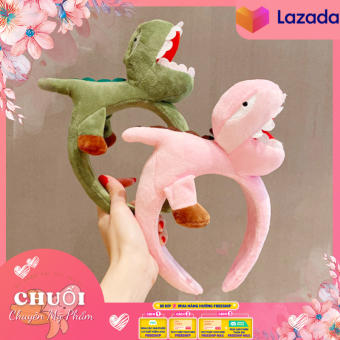 Bờm cài tóc hình khủng long dễ thương phong cách Hàn Quốc | Bờm Cài Tóc Hình Thú Dễ Thương Phong Cách Hàn Quốc