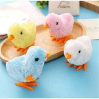 Đồ chơi gà con vặn cót - Gà nhảy dây cót vui nhộn