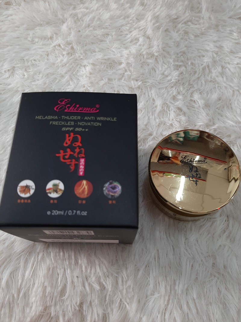Kem eshirma collagen đông trùng hạ thảo siêu nám - ngăn lão hóa spf50++