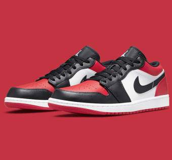 Air Jordan 1 Low Black “Bred Toe” (553560-612)