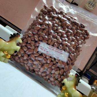 Lạc Rang Húng Lìu 500g Thơm Ngon Đặc Biệt / Lạc Húng Lìu Đặc Sản Nam Định Dễ Ăn Dễ Nhớ - Hàng Loại 1
