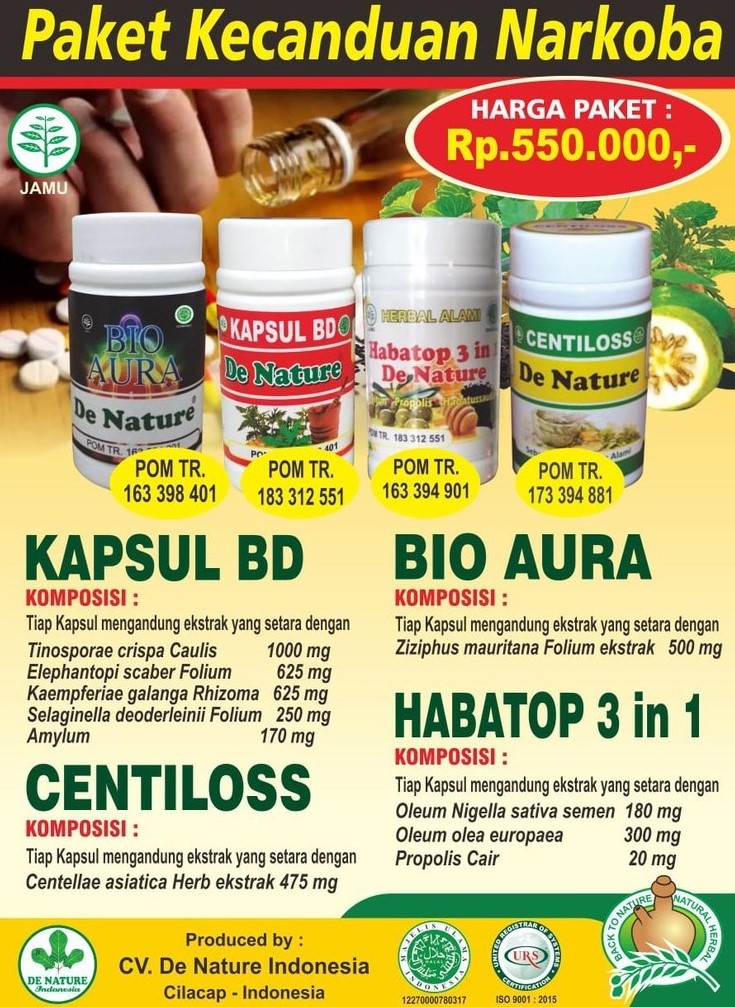 9d952dda27b2a0170eba132f2c335ff9 PAKET OBAT BERHENTI KECANDUAN NARKOBA / NARKOTIKA
