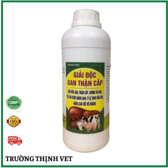 Giải độc gan thận cấp tốc 1 lít, giải độc nhanh, tăng cường chức năng gan thận, phòng chống bệnh truyền nhiễm Thú y Trường Thịnh