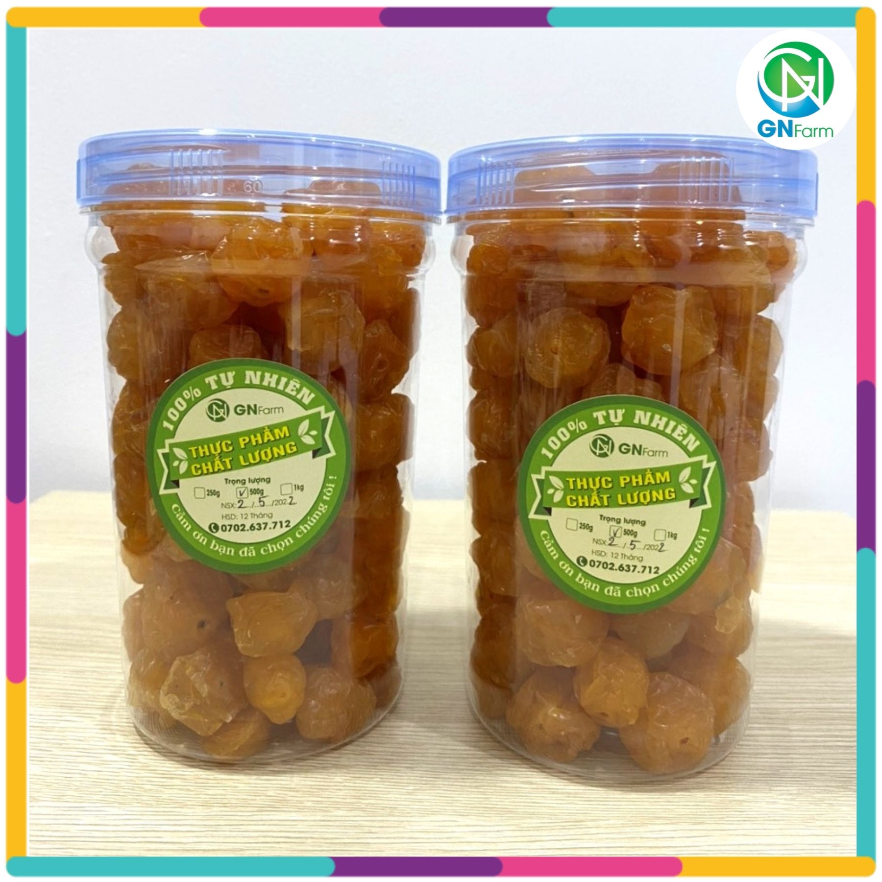Mứt mận cơm ô mai mận cơm vàng ngon khó cưỡng - hộp 500g