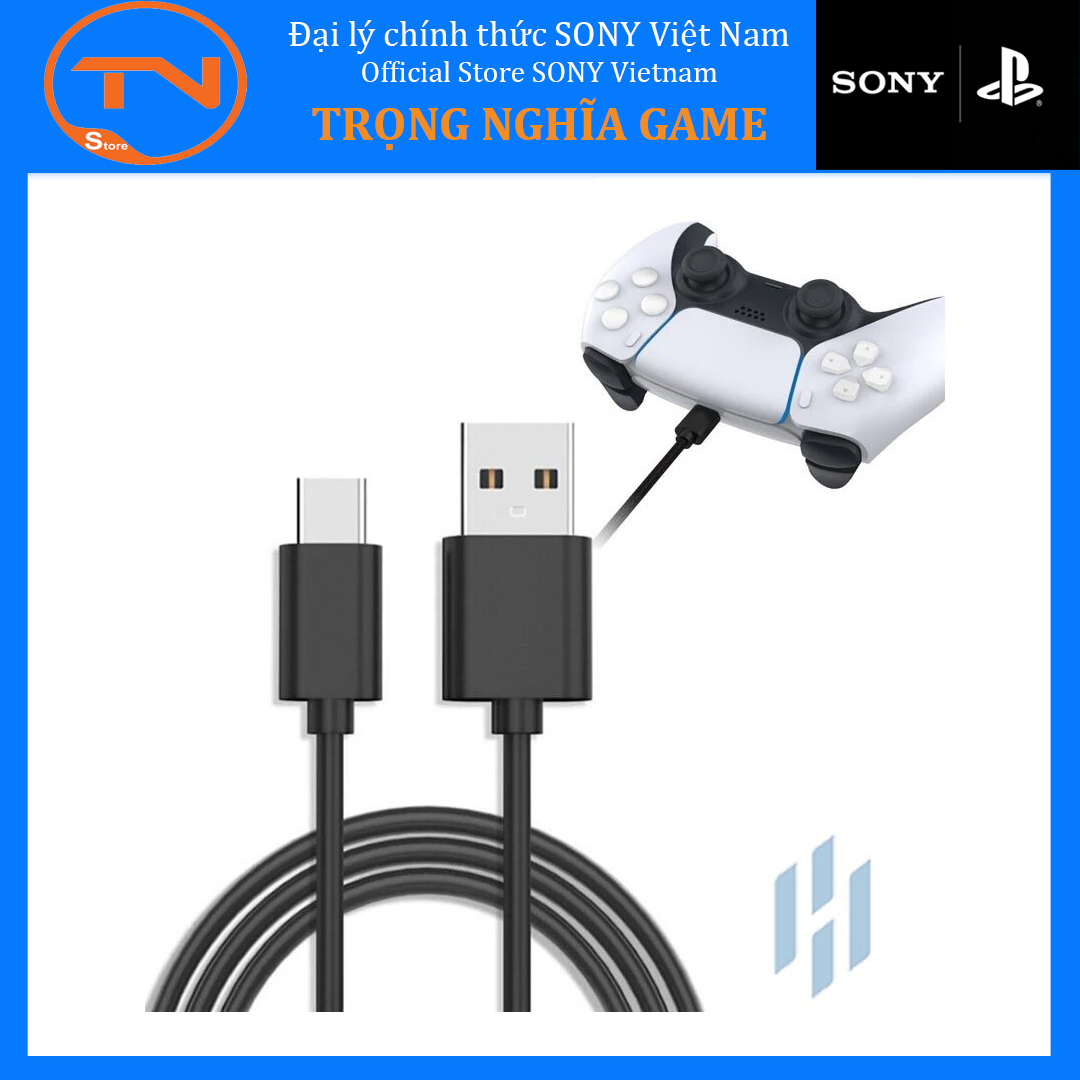 Dây sạc tay cầm ps5 - type c loại tốt