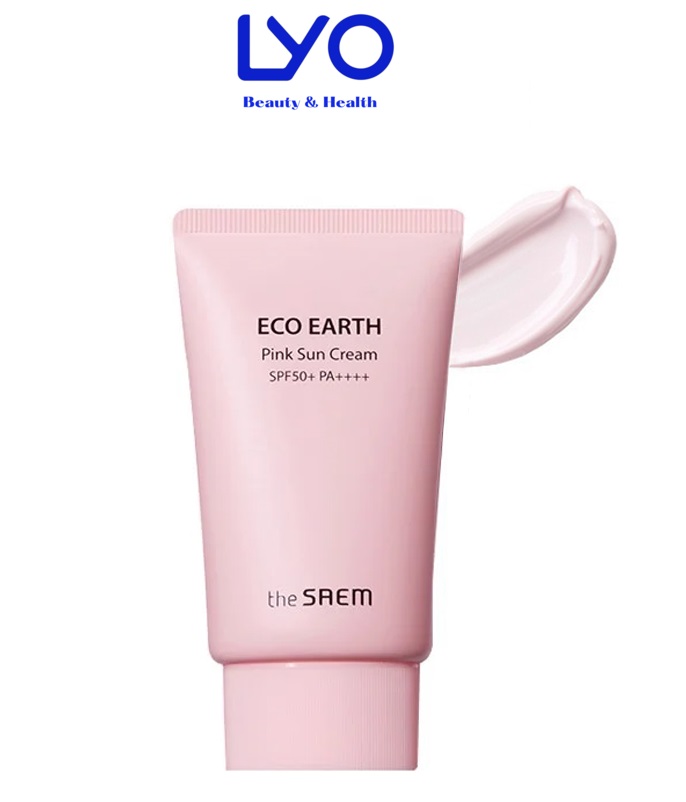 Kem chống nắng The Saem Eco Earth Power Pink 50ml