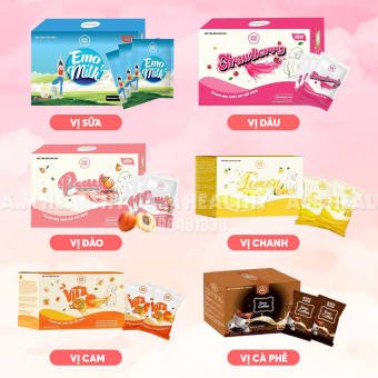 6 Gói Lẻ Emo Detox Giảm Cân Nhanh Vị Trái Cây Ngẫu Nhiên