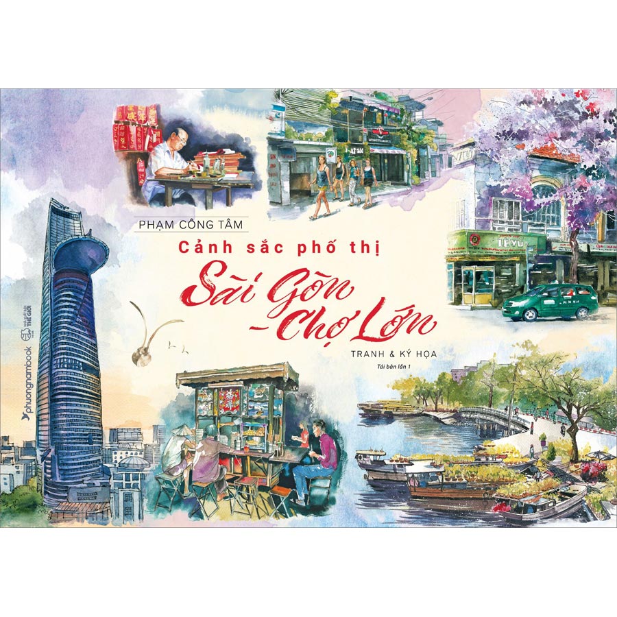 Cảnh sắc phố thị sài gòn - chợ lớn - tranh và ký họa