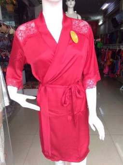 ÁO CHOÀNG LỤA SATIN CAO CẤP (ĐỎ)