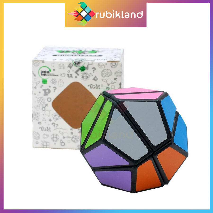 Rubik Biến Thể LanLan 2x2 Dodecahedron Megaminx Rubic Đồ Chơi Trí Tuệ Trẻ Em
