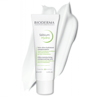 Kem dưỡng ẩm giảm mụn dành cho da mụn nặng Bioderma Sebium Hydra 40ml