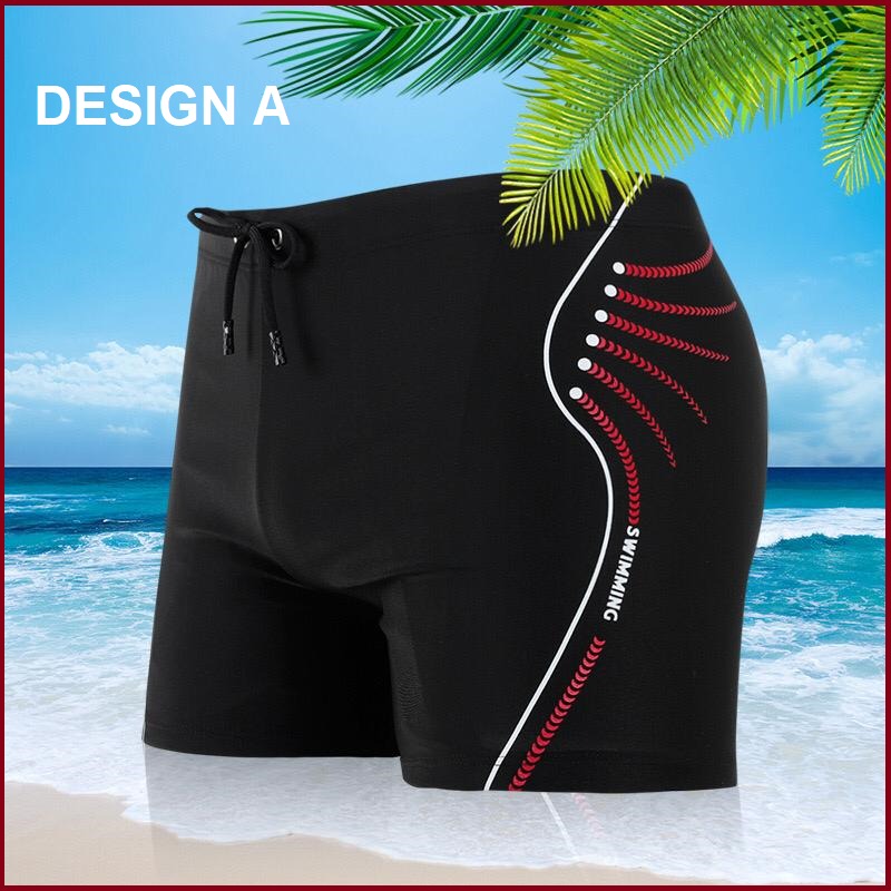 New 2 Pieces Men Surf Swimming Suit Top + Shorts Pants Trunks