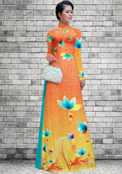 VẢI MAY ÁO DÀI LỤA 3D THÁI TUẤN -TẶNG 1 VẢI QUẦN LỤA SATIN THÁI TUẤN GIÁ 70K-MAY ÁO DÀI, ÁO KIỂU, ÁO BÀ BA, ĐẦM VÁY SUÔNG...