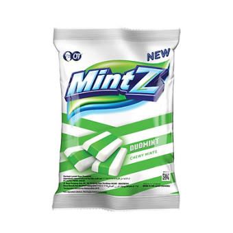 KẸO MỀM MINTZ DUOMINT, PEPMINT, LEMON (TÚI 50 VIÊN)