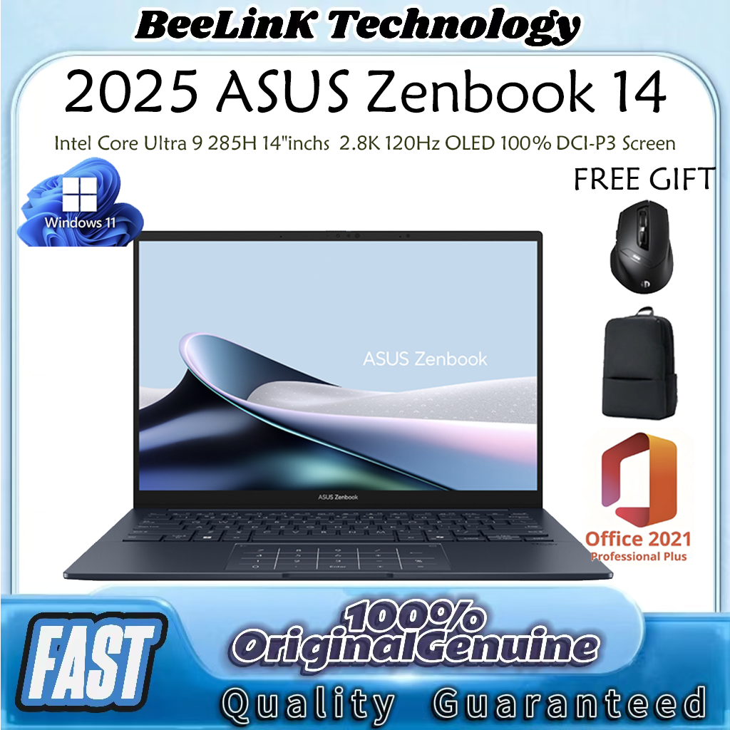 ASUS Zenbook 14 2025 UX3405CA Intel Core Ultra 9 2...