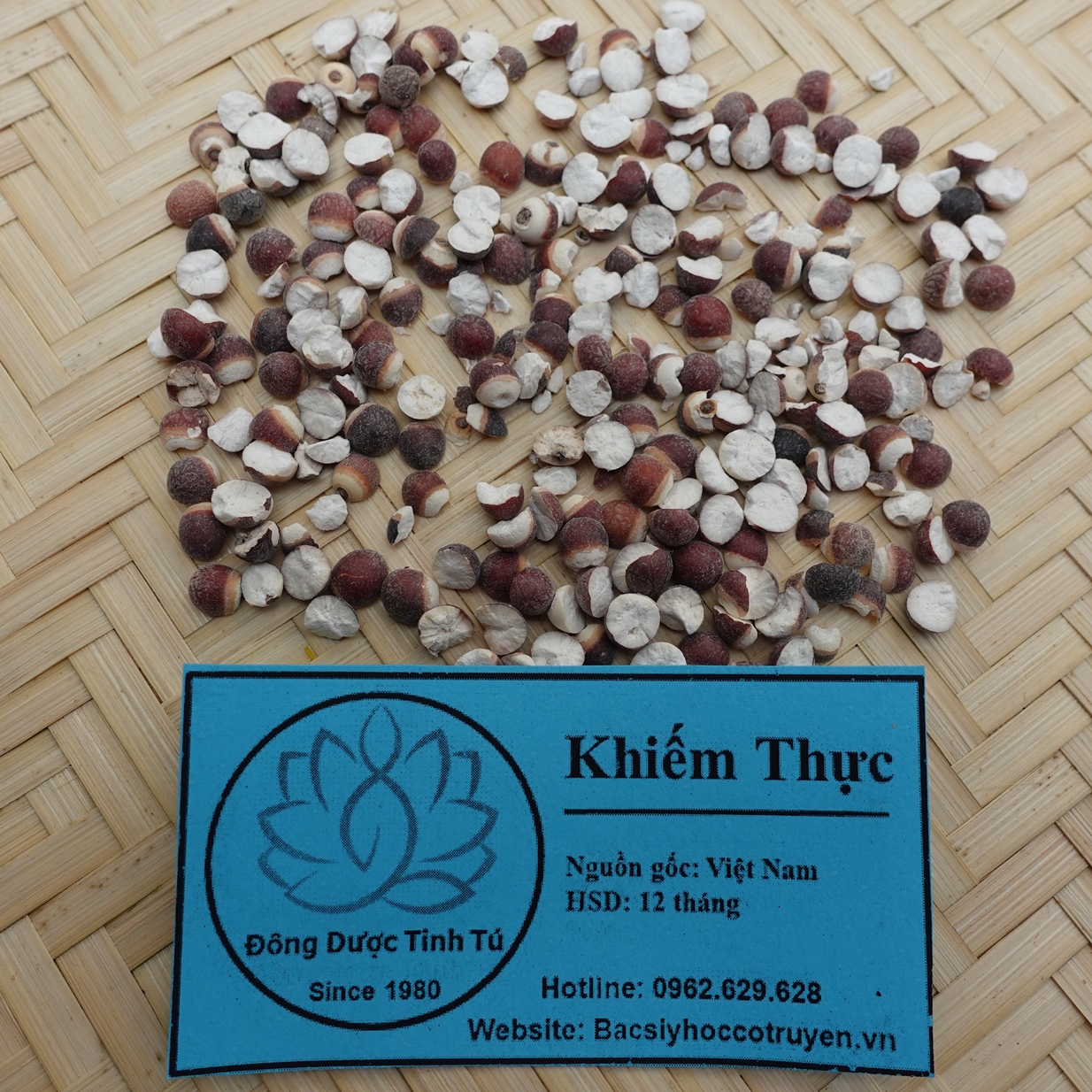 Khiếm thực 100g, dược liệu loại 1, khô, sạch