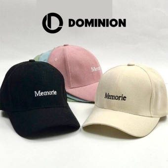 Mũ lưỡi trai nam nữ unisex nón kết nỉ gân cotton dày mịn bucket MEMORIE phong cách ulzzang phớt mlb thời trang hàn quốc