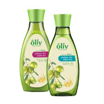 Chính hãng Dầu tắm dưỡng da Oliu Oliv Natural Nourish Virgin Olive Oil