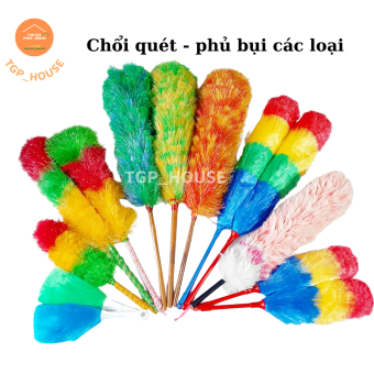 Chổi quét bụi đa năng, phủi bụi, quét bàn thờ, quét ngóc ngách (ĐA DẠNG MẪU MÃ)