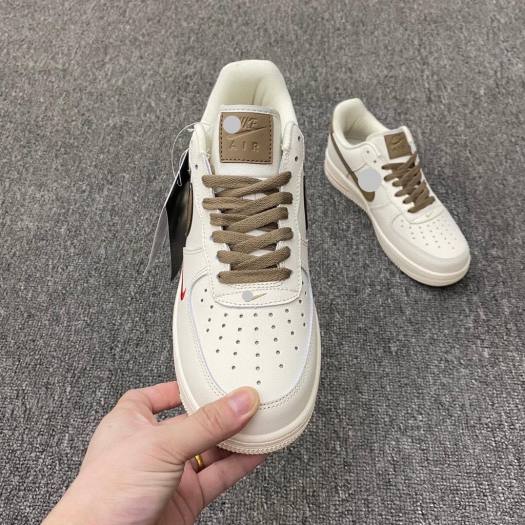 Giày Thể Thao Nike af1 Vệt Nâu, nike foce one full Sz Nam Nữ Bảo hành 6 Tháng