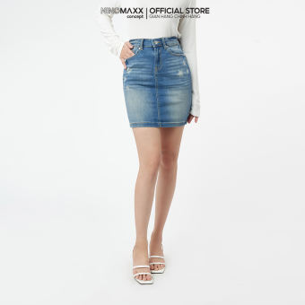 NINOMAXX Chân Váy Jean Nữ chất liệu cotton 1905226