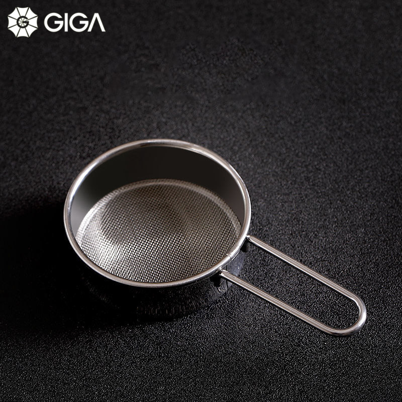 GIGA ESSENTIAL Rây đường bột cầm tay gia dụng / Rây bột bằng thép không gỉ đa chức năng / Rây làm bánh đa chức năng / Rây bột ca cao / Rây cà phê rang