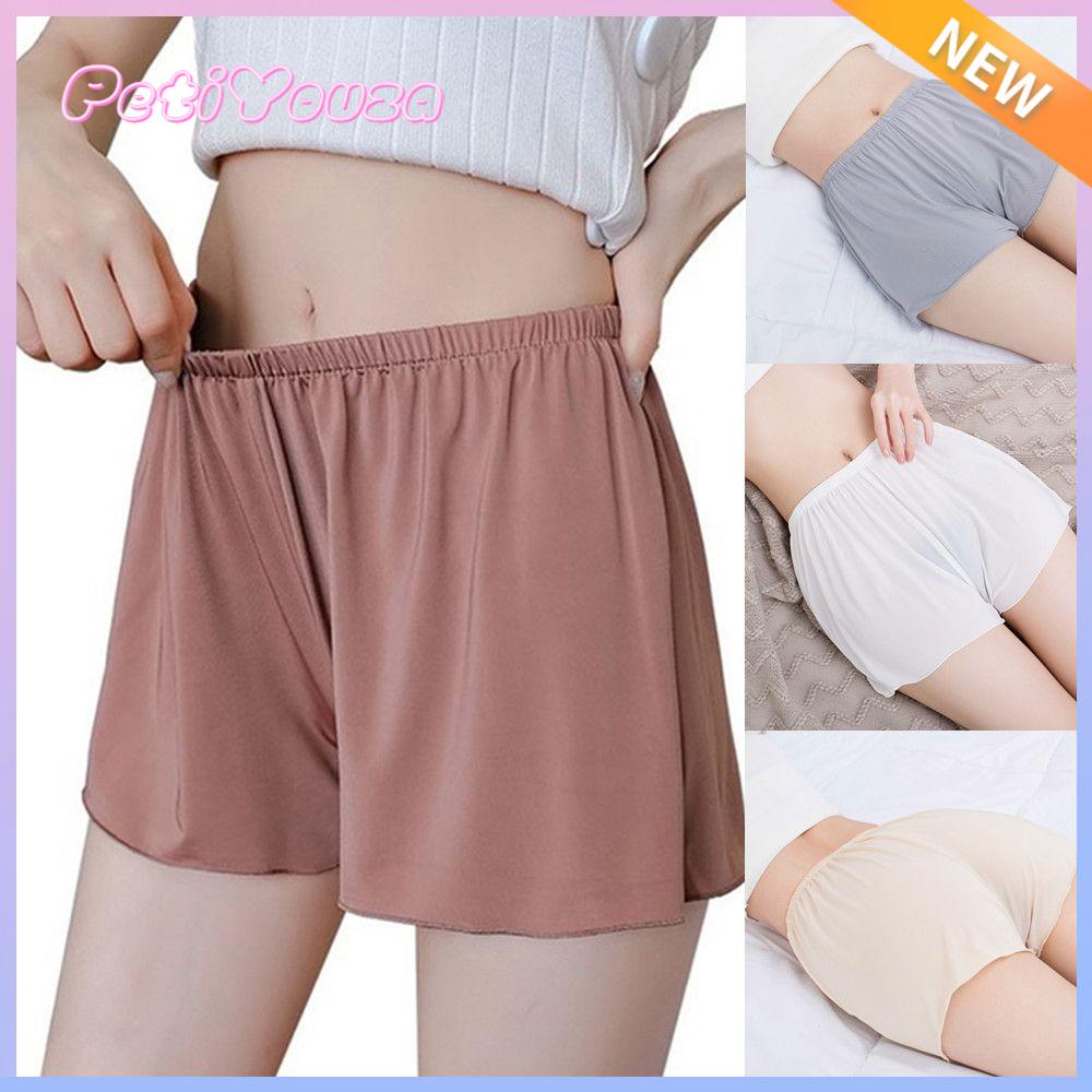 Amoresy Sexy Silky Shorts Hot Pants Fitness Yoga Beach Swimwear Leggings  Elastic