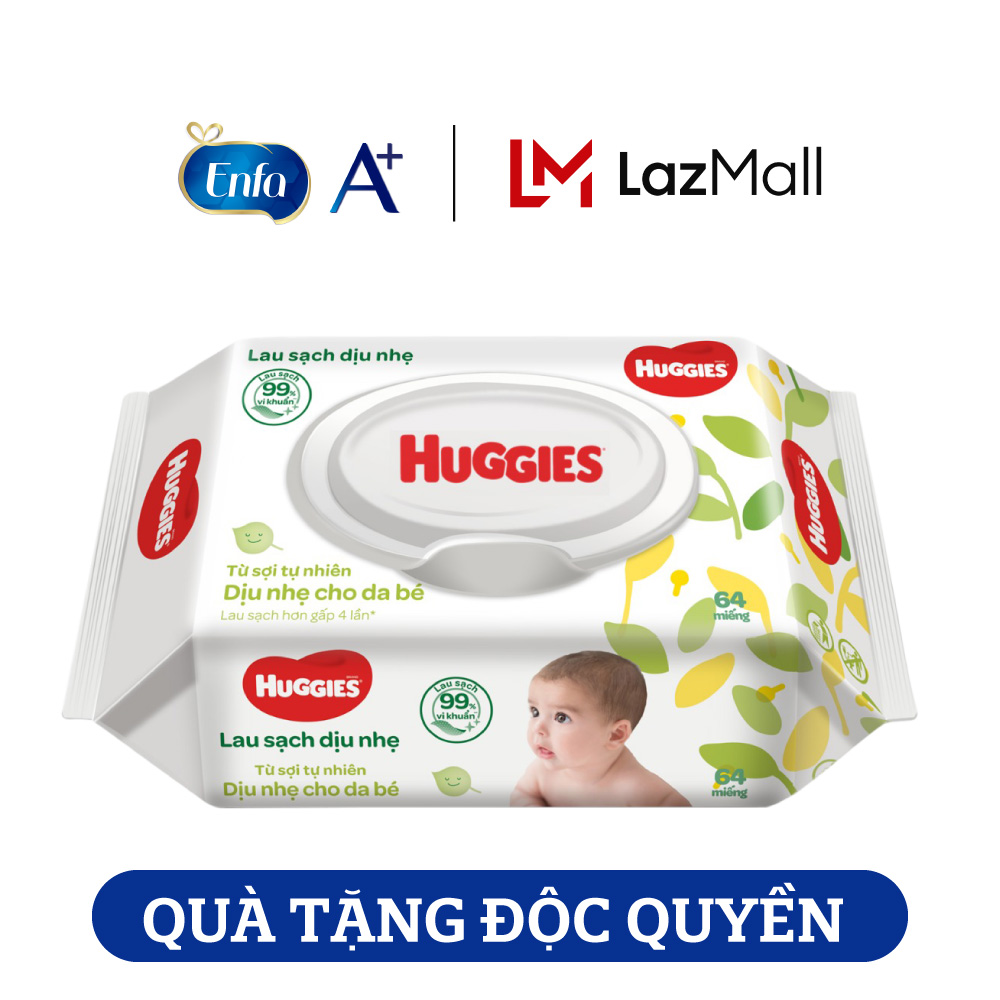 Quà tặng Enfa – Gói khăn ướt Huggies