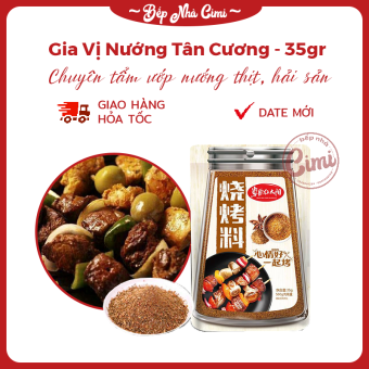 Gia Vị Nướng Tân Cương 35gr - Gia Vị Tẩm Ướp Thịt, Hải Sản Nướng