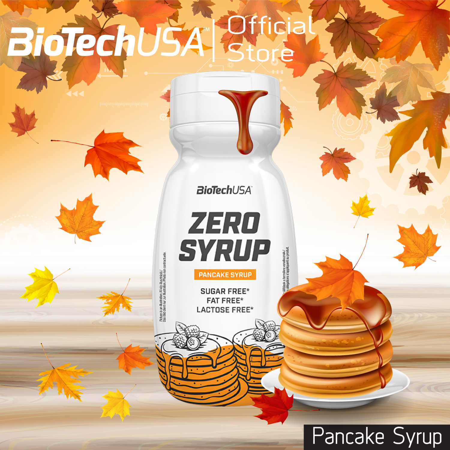 Zero Syrup (320ml) BIOTECH USA Gusto Cioccolato