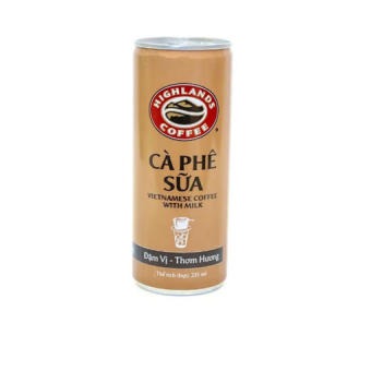 Cà phê sữa đá Highlands Coffee lon 235ml