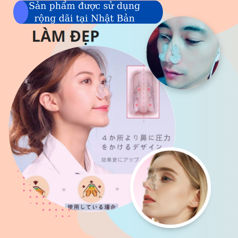 Nâng mũi , dụng cụ nâng mũi Nhật Bản