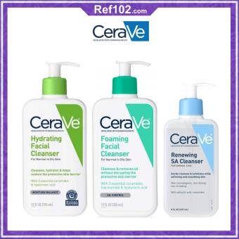 Sữa rửa mặt Cerave Foaming Facial Cleanser [Bản Mỹ] 236ml - 355ml - 473ml dịu nhẹ dành cho da dầu da khô da nhạy cảm - Ref102