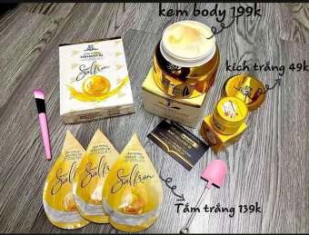 CÓ SẴN - Kem Body Collagen X3 Luxury Đông Anh Mix Saffron (250g)