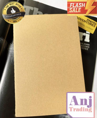 Kraft Blank Notebook A5 size