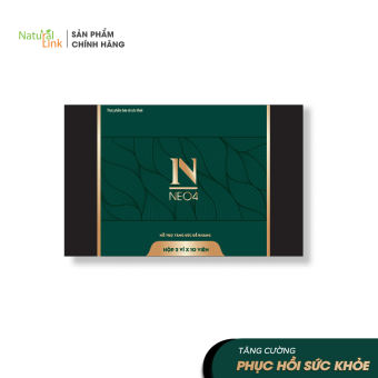 NEO4 - Nhân Sâm Canada, Nấm linh chi, đông trùng hạ thảo, Saffron- Tăng cường sức đề kháng, bảo vệ sức khoẻ